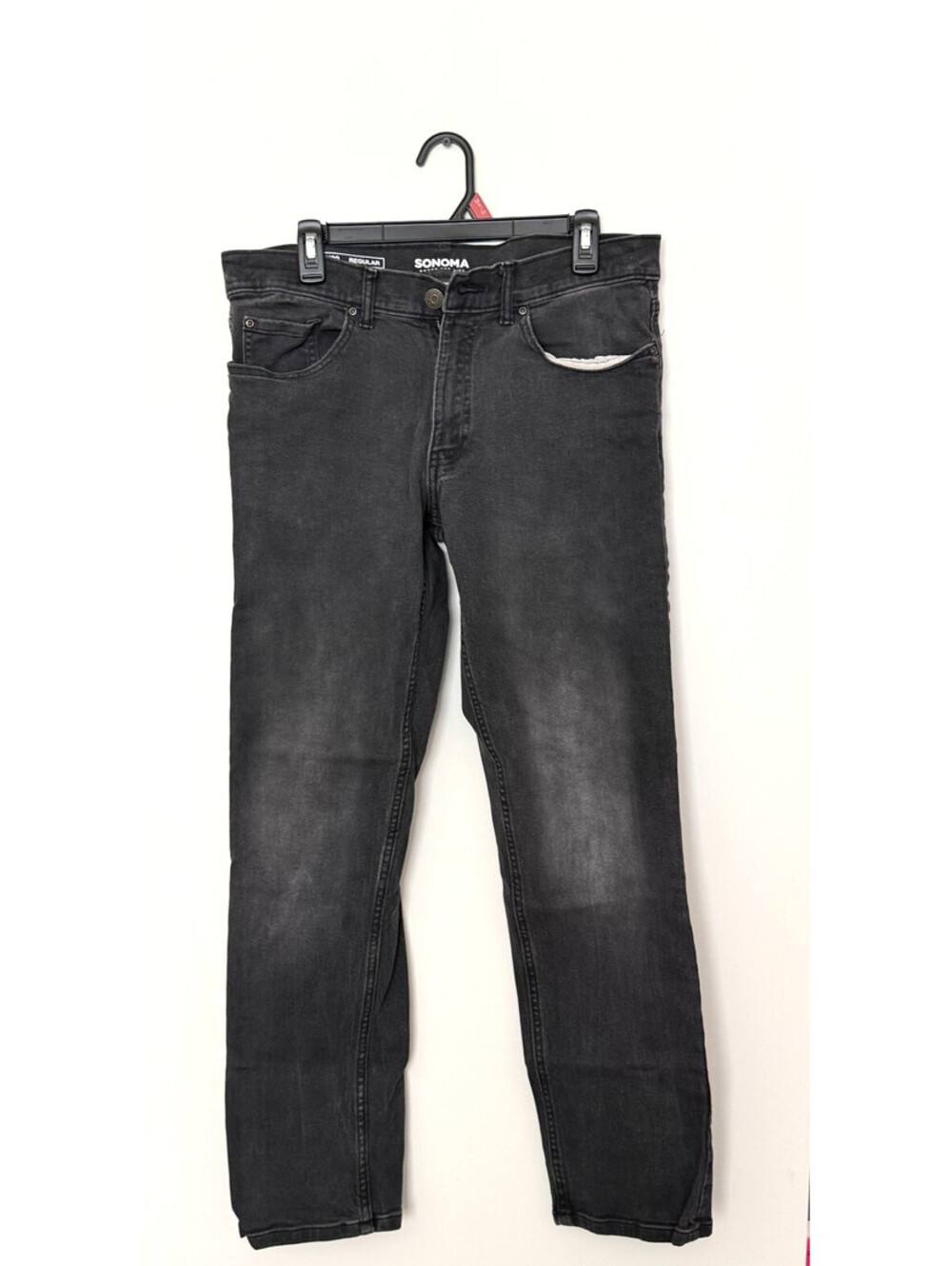 Men's Sonoma Black Faded 32x32 Jeans